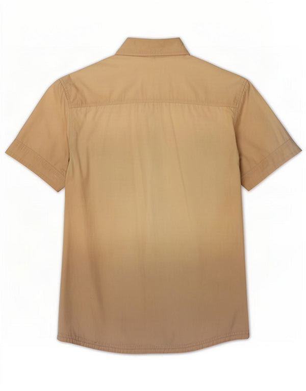 Camicia Colmar Uomo Manica Corta Large in Cotone Beige