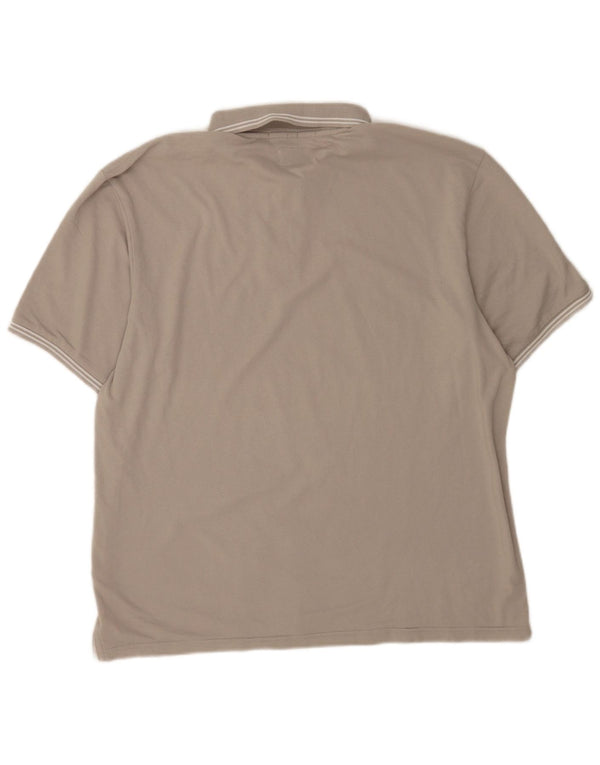 Champion Herren Easy Fit Poloshirt 3XL Grau Baumwolle