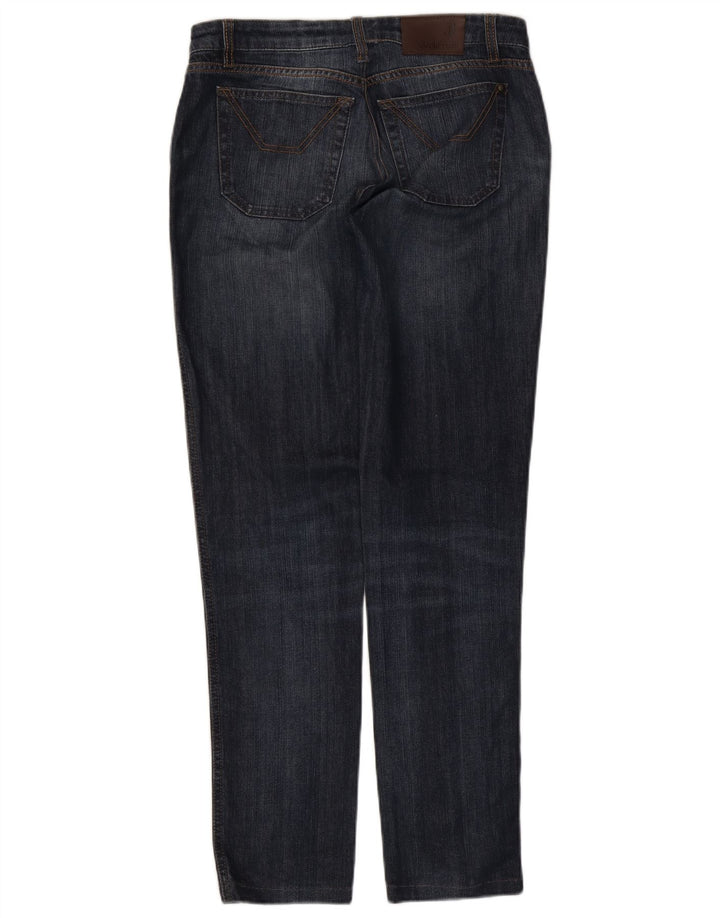 Jeckerson Womens Slim Jeans W30 L32 Navy Blue Cotton