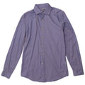 REISS Mens Slim Fit Shirt Medium Blue Cotton