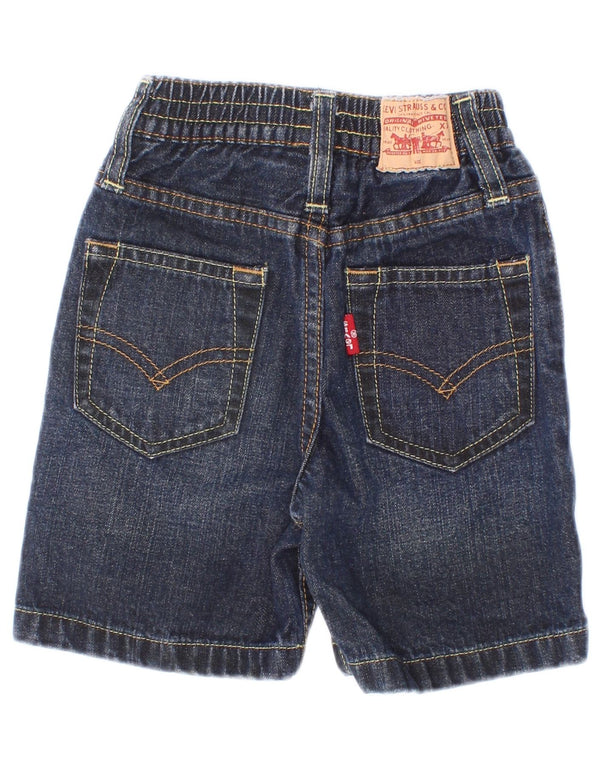 Levi's Baby-Jeansshorts für Mädchen, 3–6 Monate, W16, Marineblau