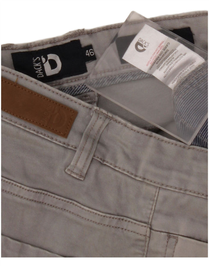 DACK'S Regular Fit Casual Bukser IT 46 Large W32 L31 Grå