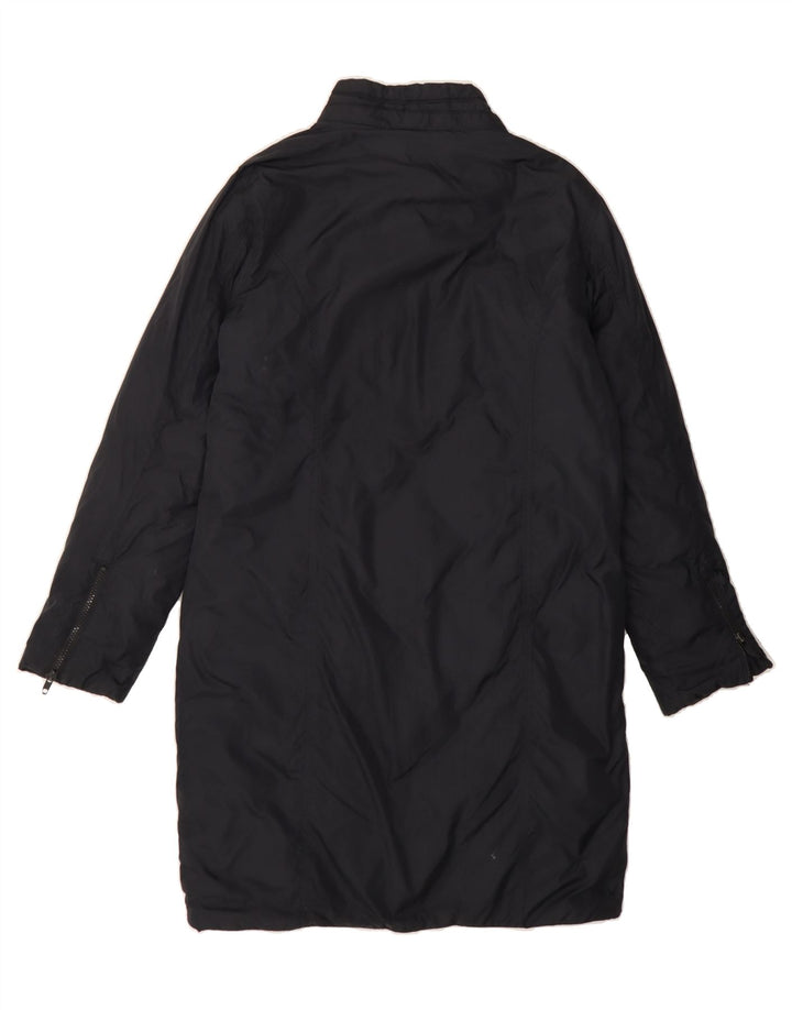 CASUCCI Womens Windbreaker Coat UK 10 Small Black Polyamide Vintage Casucci and Second-Hand Casucci from Messina Hembry 