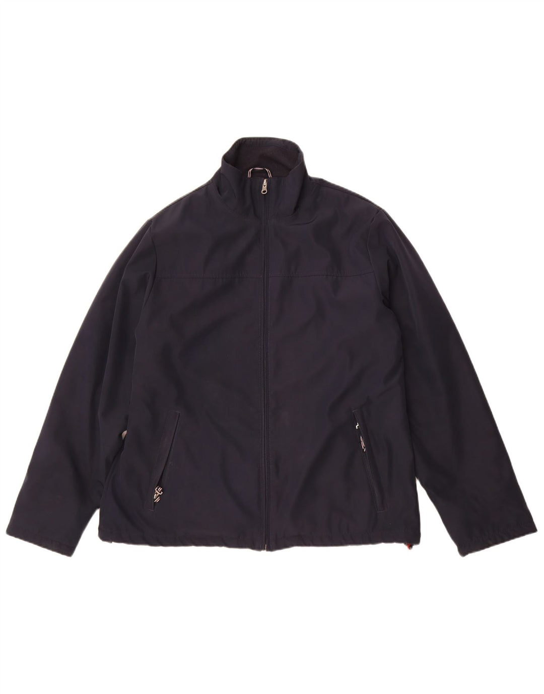 Gant Mens Bomber Jacket UK 42 XL Navy Blue Polyester