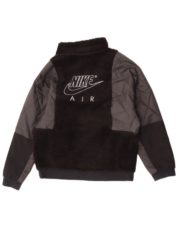 Nike Boys Pullover polár dzseki 13-14 éves XL fekete poliészter