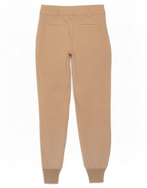 Pantaloni chino da jogging da donna Zara EU 34 2XS W24 L28 Cotone beige