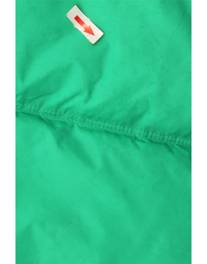Animal Mens Padded Gilet UK 38 Medium Green Nylon