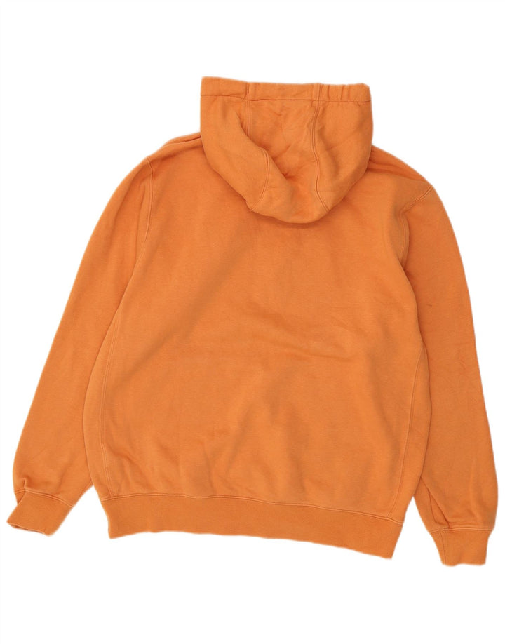 NIKE hættetrøje til mænd, medium orange bomuld