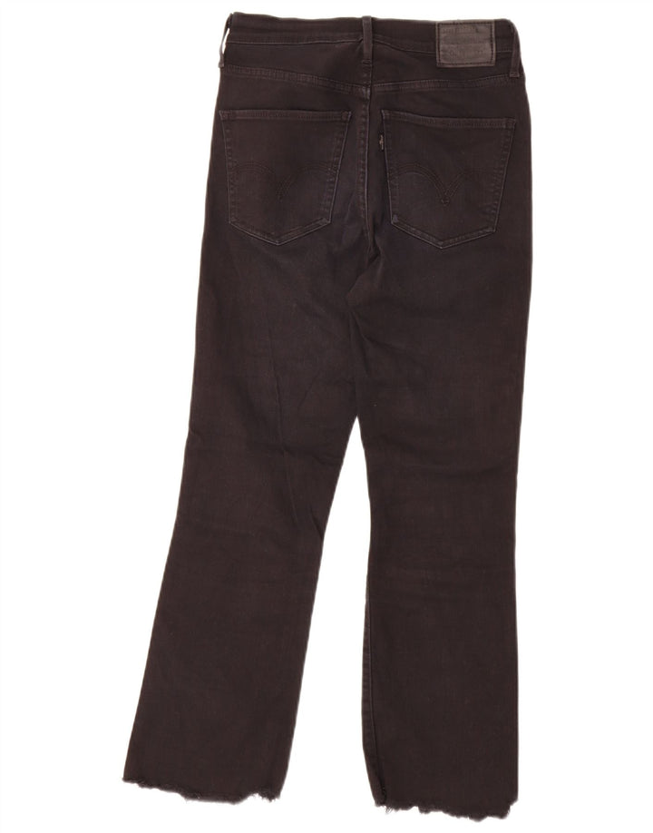 Levi's Mens Straight Jeans W26 L26 Black Cotton