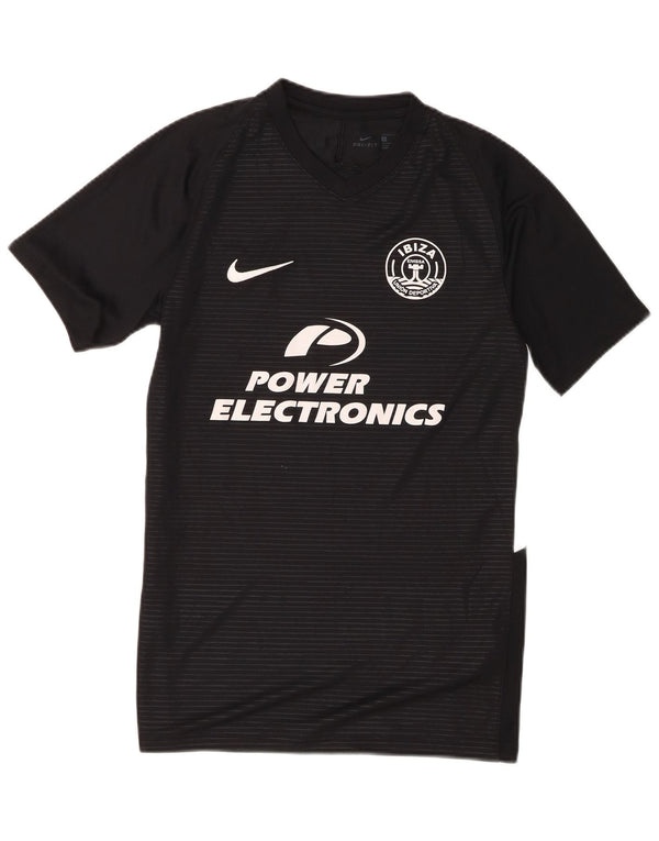 Nike Mens Ibiza Graphic T-Shirt Top Small Black Polyester