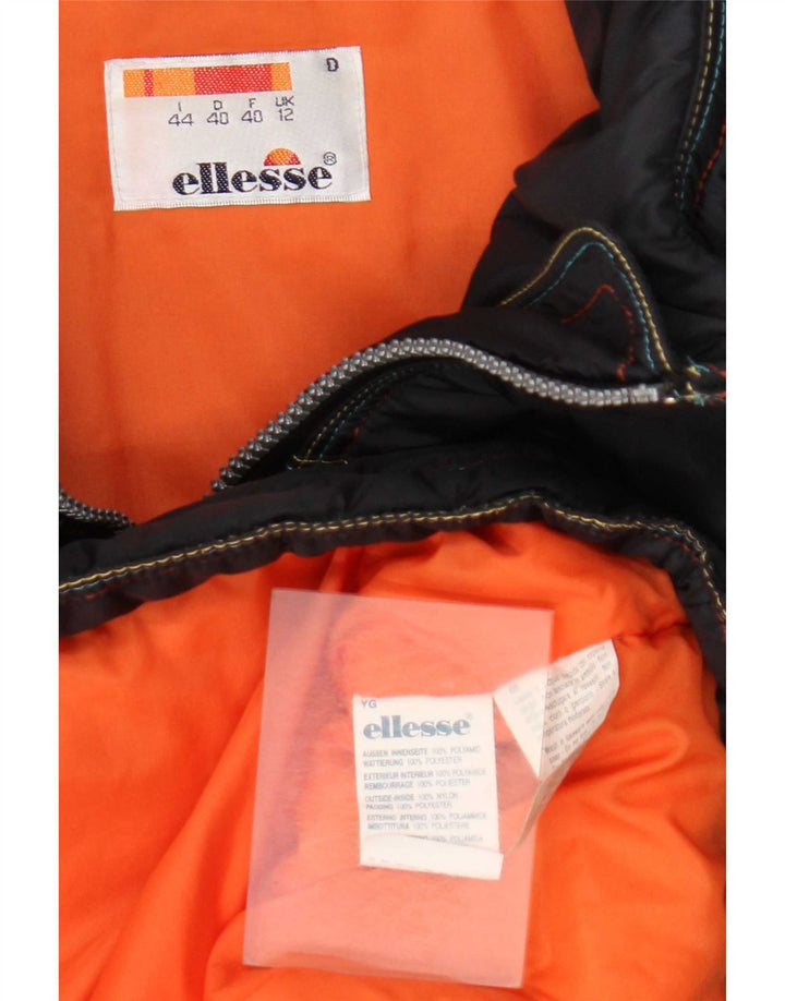 Giacca da sci con cappuccio da donna Ellesse UK 12 Poliammide grigio medio