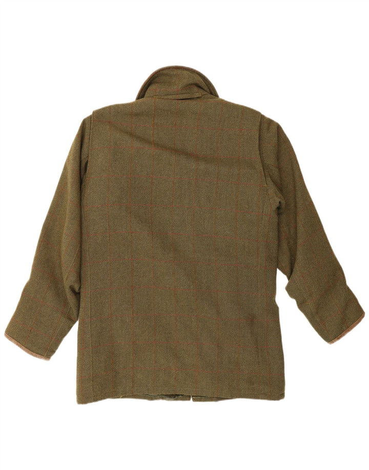 Musto Giacca da uomo Performance Utility UK 38 Medium Khaki Check New Wool