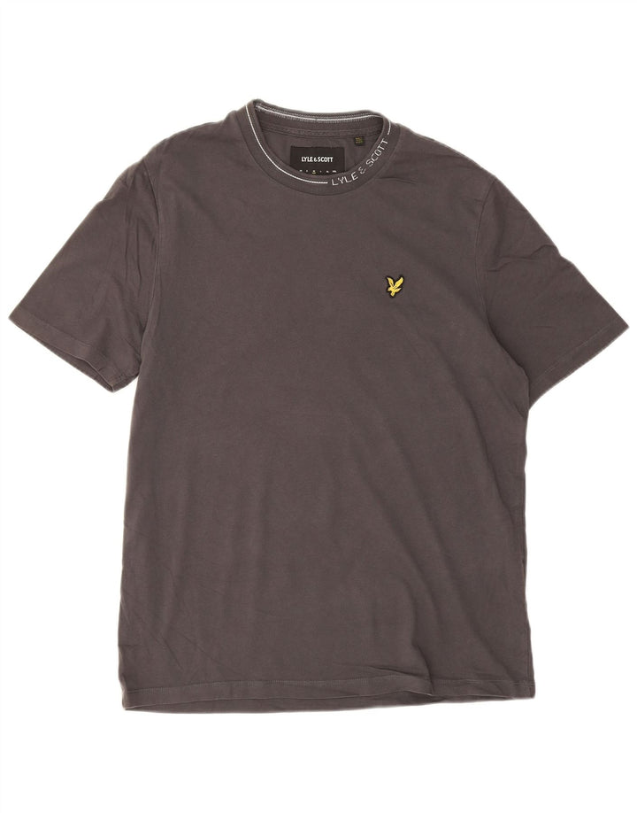 Lyle & Scott Herre T-shirt Top mellemgrå bomuld