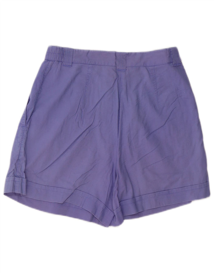 Vintage Womens Pegged Chino Shorts W28 Medium Purple