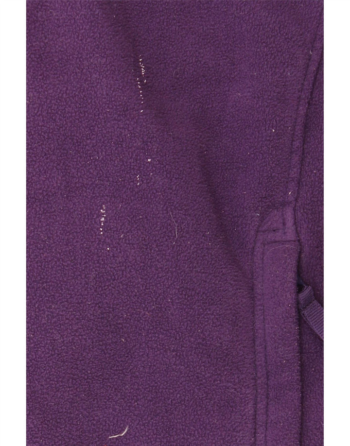Mountain Warehouse Womens Fleece Jacket UK 16 Large Purple Polyester