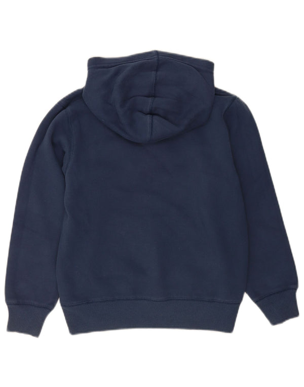 Converse Jungen-Kapuzenpullover mit Grafik und Kapuze, 8–9 Jahre, Größe S, marineblaue Baumwolle