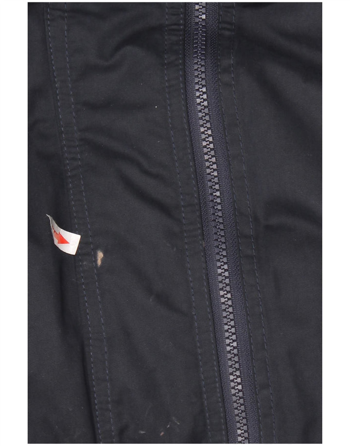 Giacca parka Sherpa da uomo con cappuccio Superdry UK 38 poliestere medio blu navy