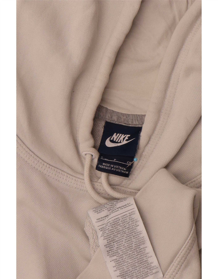 Nike Herren Kapuzenpullover, Größe S, Grau, Baumwolle
