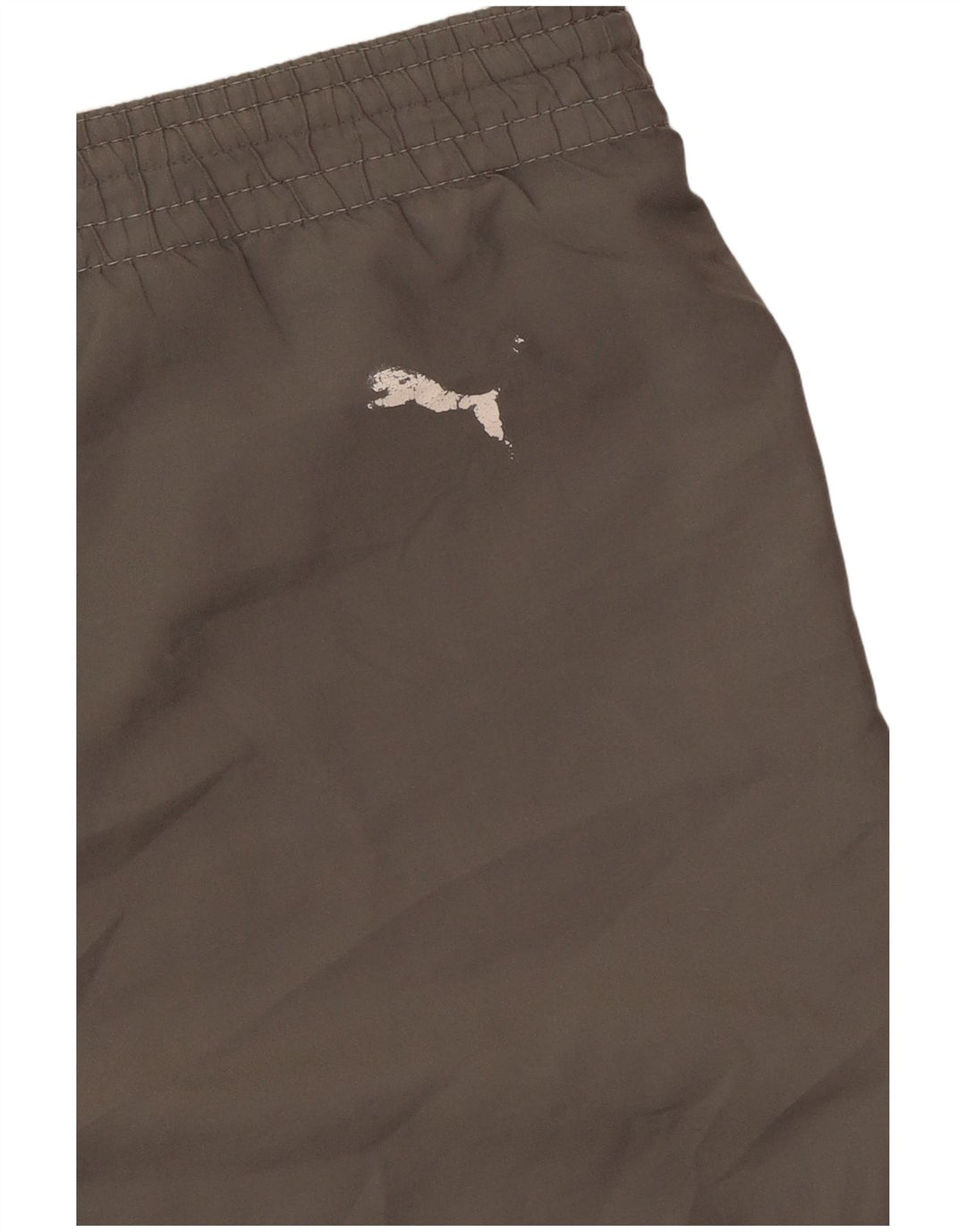 Pantaloni scurți sport grafic Puma pentru bărbați, mari, gri, poliester