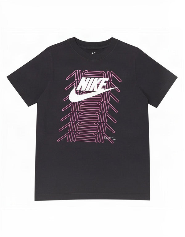 Nike Boys Graphic T-Shirt Top 12-13 ans Grand Noir