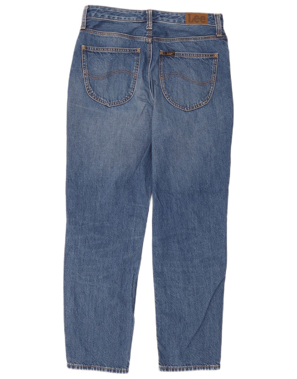 Lee Mens Carol Cropped Jeans W28 L25 Blue Cotton