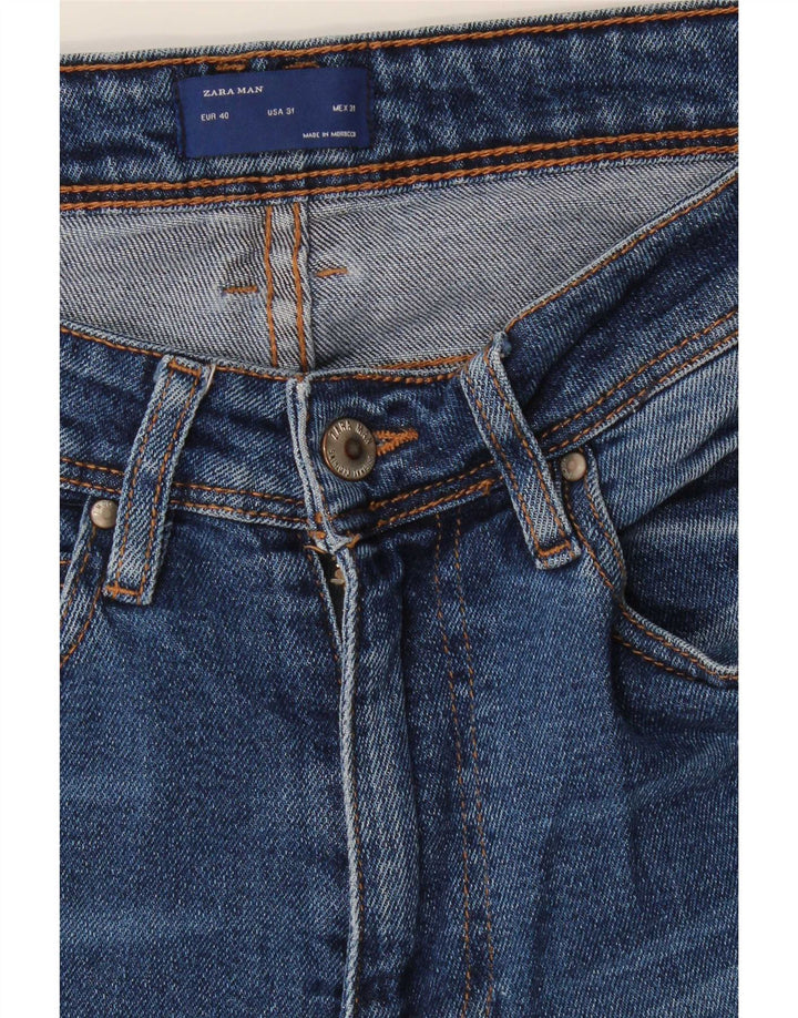 Zara Mens Skinny Jeans EU 40 Medium W31 L30 Blue