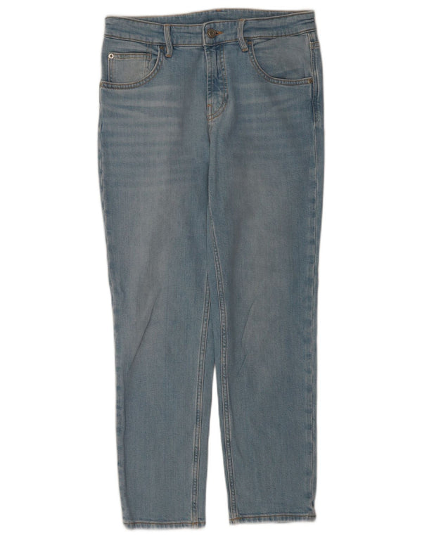 Massimo Dutti Damen Slim Jeans EU 36 XS W26 L26 Blaue Baumwolle