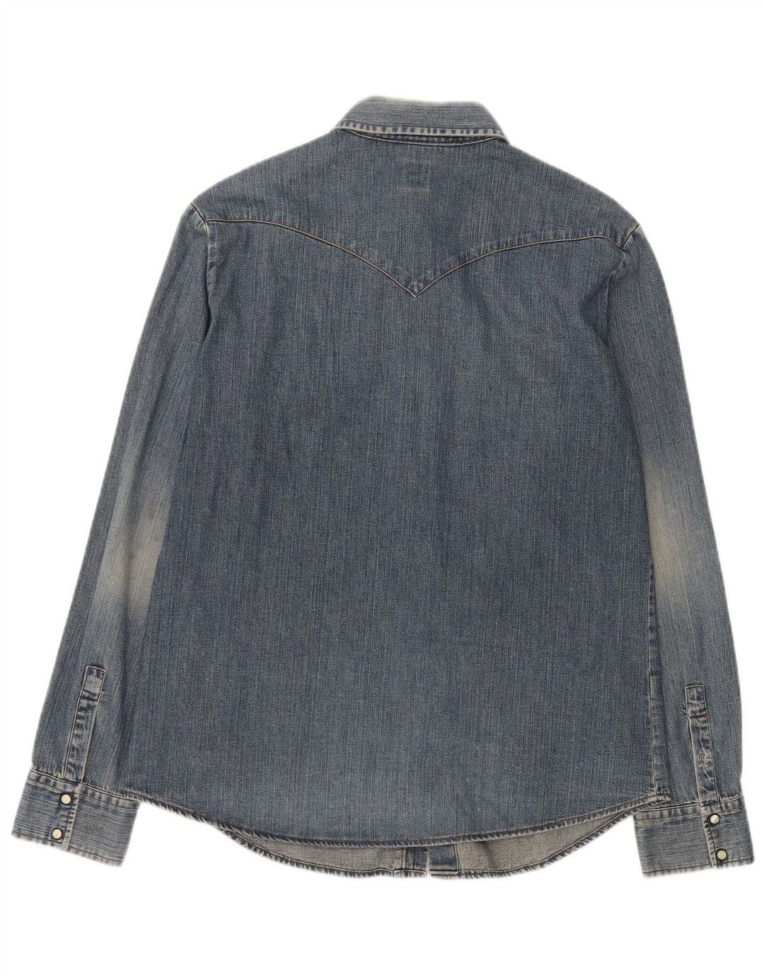 Camicia di jeans da uomo Energie grande in cotone blu