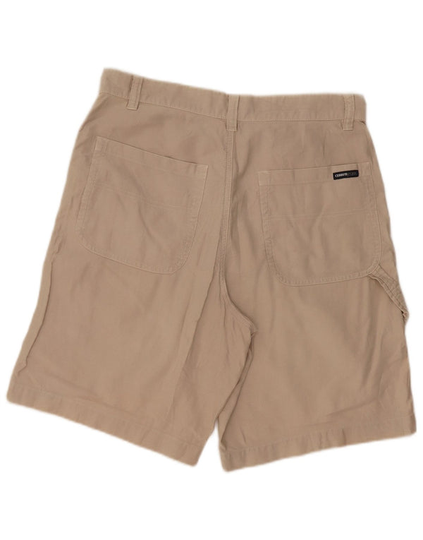 Pantaloncini casual da uomo Cerruti IT 48 medio W34 cotone beige