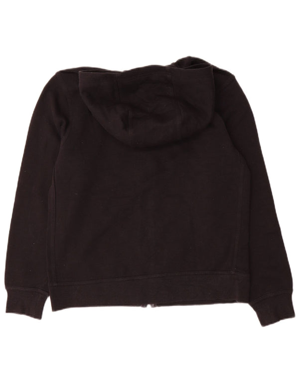 Felpa con cappuccio e zip da donna Nike UK 12 medio nero