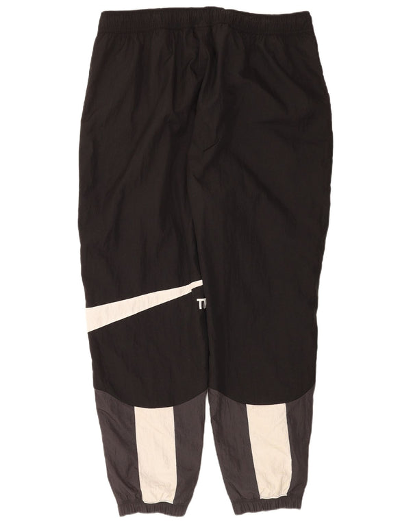 Nike Herre grafisk træningsdragt Bukser Joggers 2XL Sort Colourblock Nylon