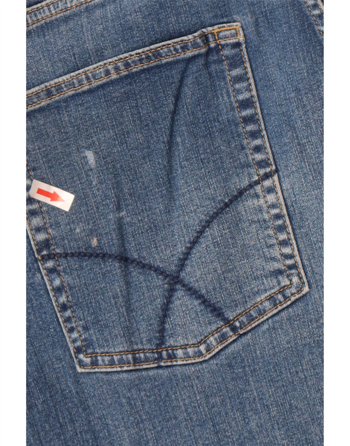 Crew Clothing Mens Regular Straight Jeans W38 L27 Blue Cotton