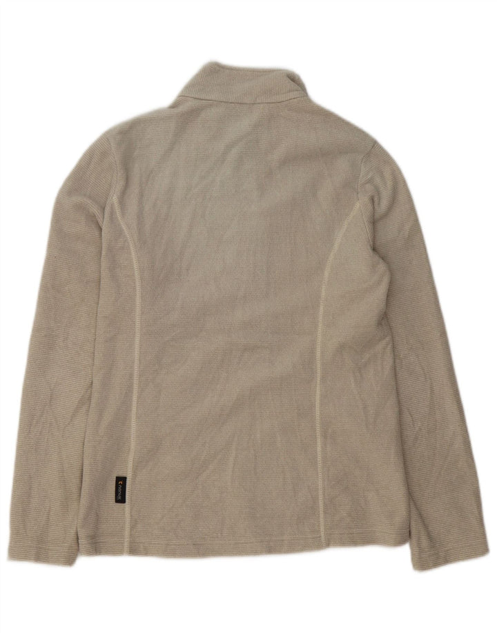 Jack Wolfskin Damen Fleecejacke UK 8/10 Small Beige Polyester