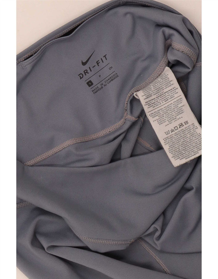 Γυναικεία κολάν Nike Dri Fit UK 8 Small Grey Polyester