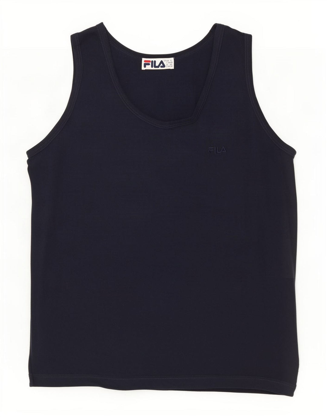 Fila Débardeur Homme Petit Bleu Marine Coton
