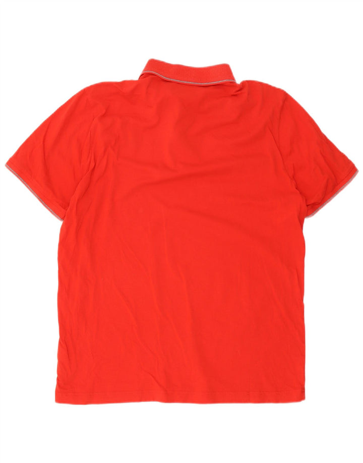 Puma Polo Homme Grand Rouge Coton