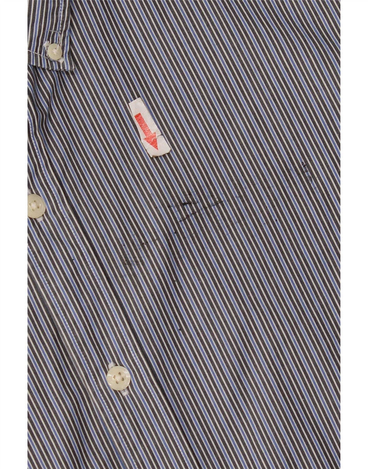 Camicia Levi's da uomo vestibilità standard XL in cotone a righe blu