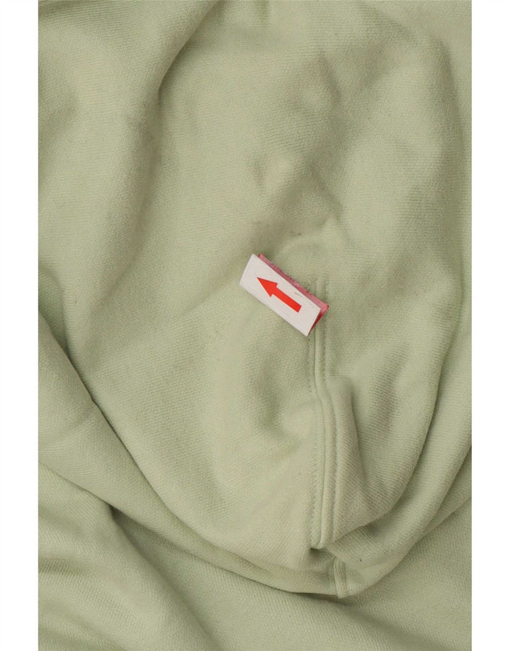 Levi's Womens Hoodie Jumper UK 14 Medium Green Cotton