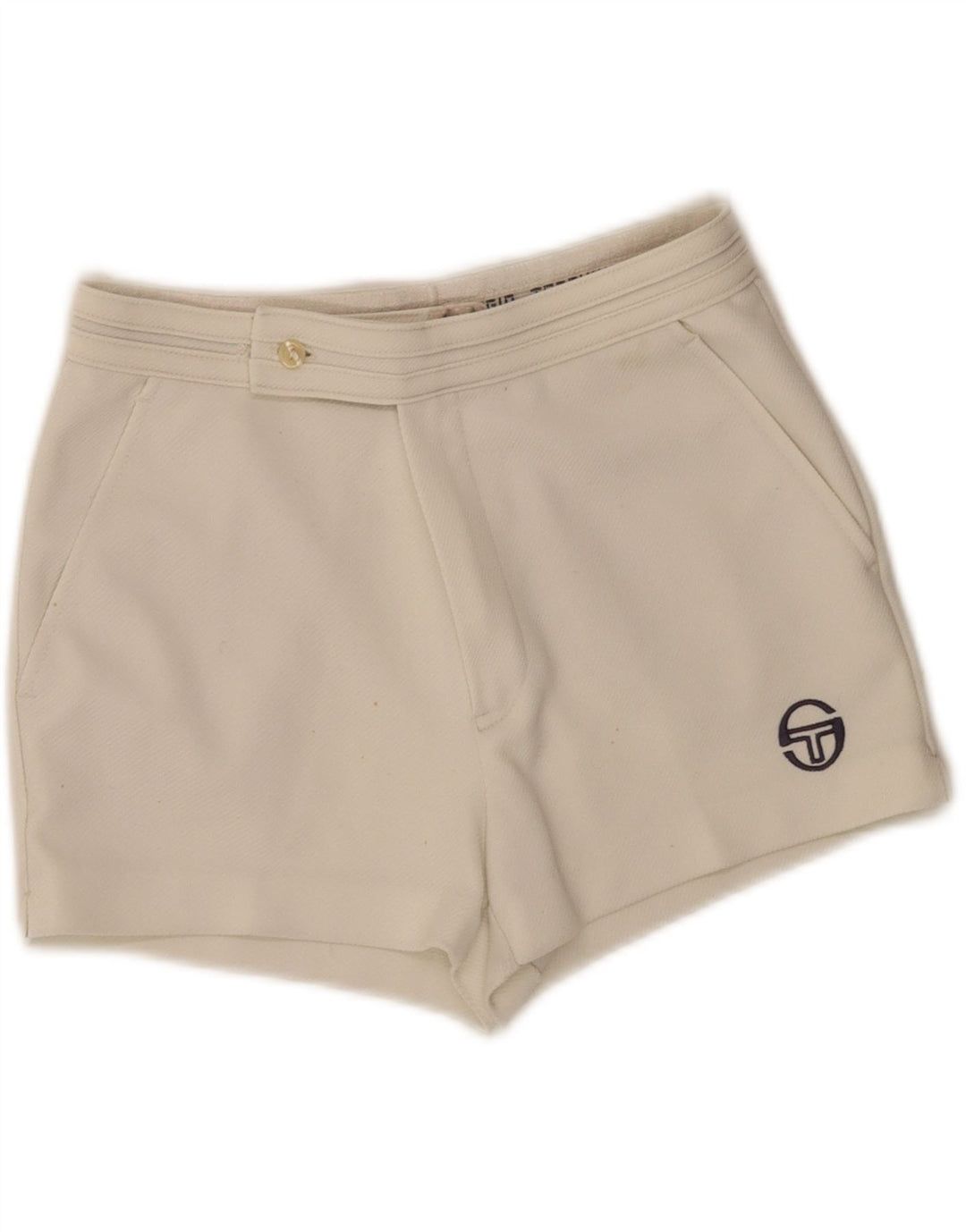 Sergio Tacchini Womens Chino Shorts IT 42 Medium W26  White