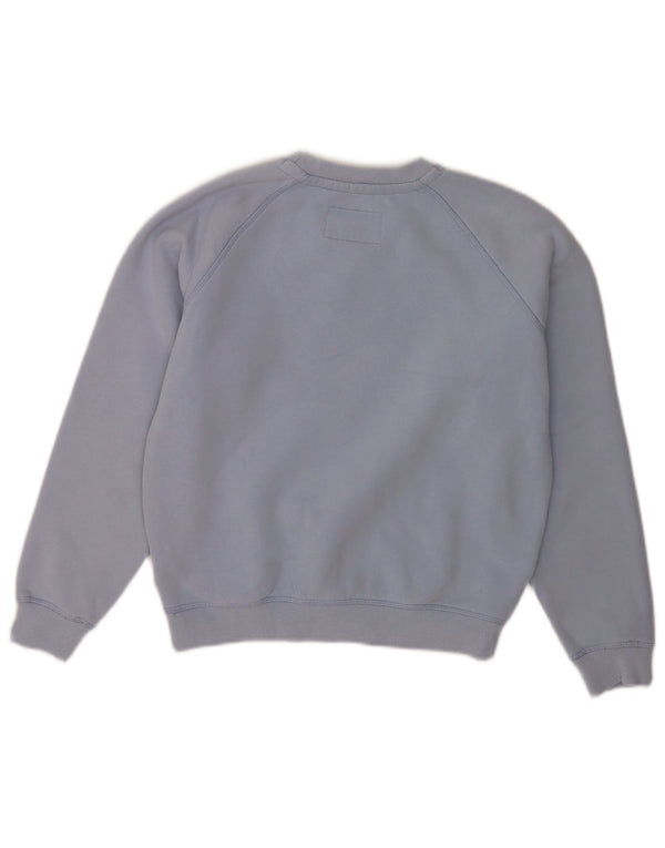 Jack Wills Damen-Sweatshirt mit Grafik, lockerer Passform, UK 6, XS, Blau, Baumwolle