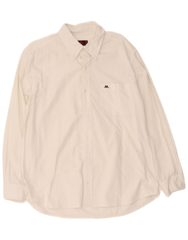 Camicia Kappa Uomo 2XL Bianca