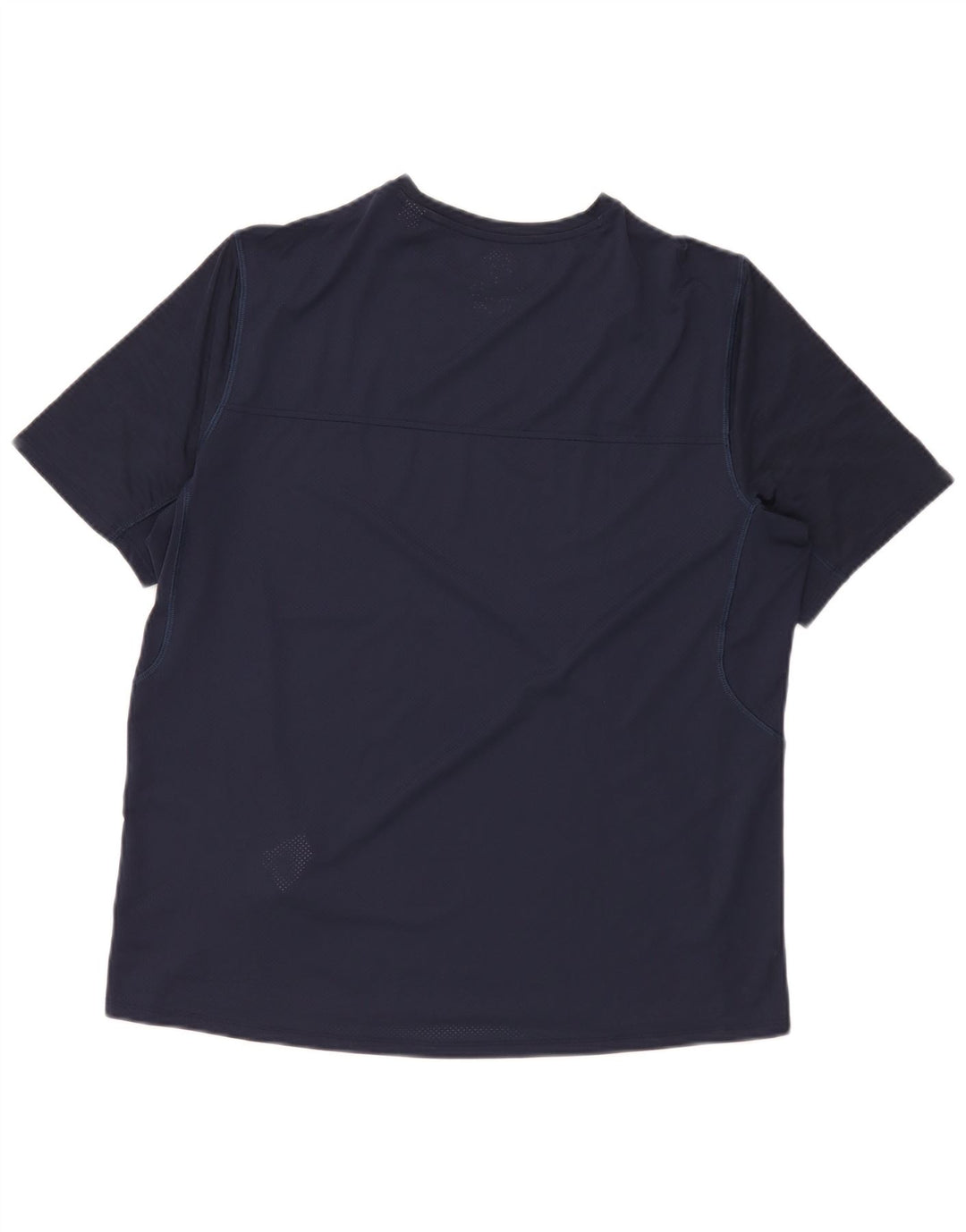 Reebok T-Shirt Homme Haut Large Bleu Marine Polyester
