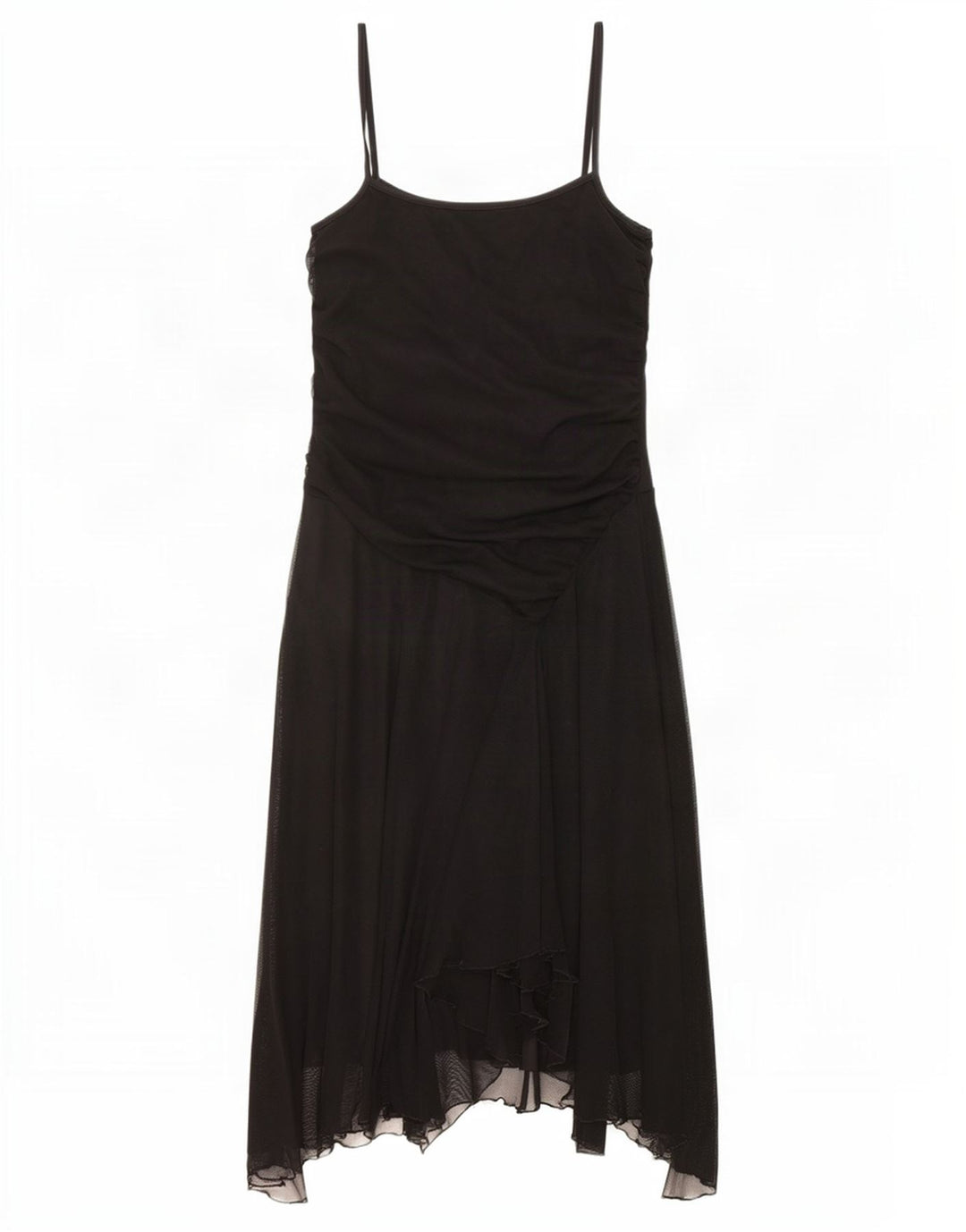 Awear Womens Sleeveless Asymmetrical Dress UK 10 Small Black Polyester