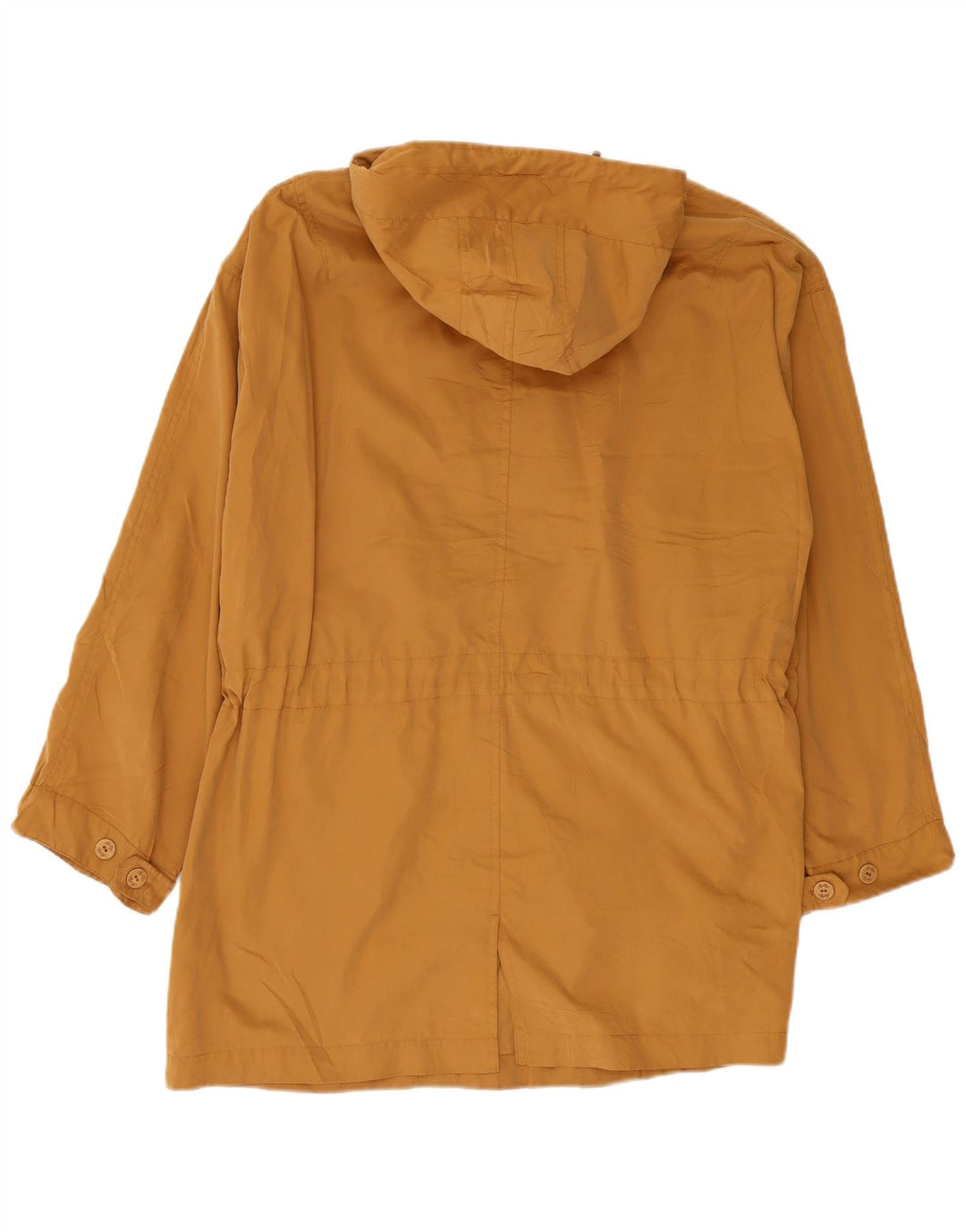 BELFE & BELFE Womens Oversized Hooded Raincoat IT 44 Medium Beige