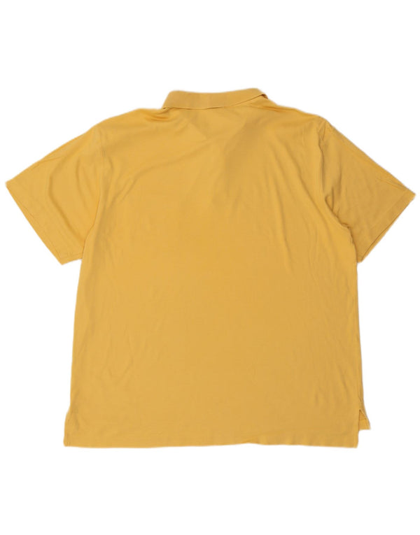 L.L.BEAN Polo Homme XL Jaune Coton