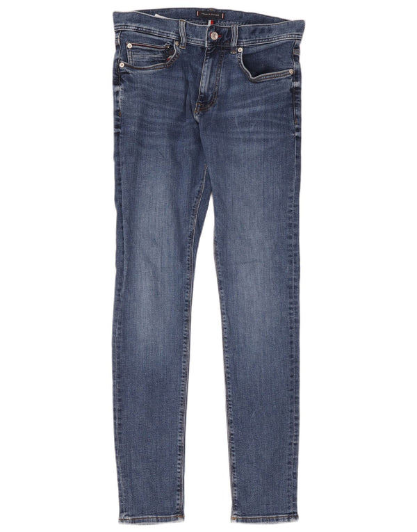 Męskie dżinsy Tommy Hilfiger Layton Skinny W32 L34 Niebieska bawełna