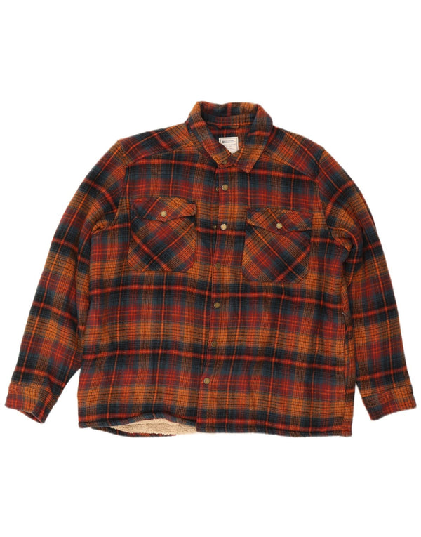 Mountain Warehouse Mens Lumberjack Flannel Shirt Large Multicoloured Check