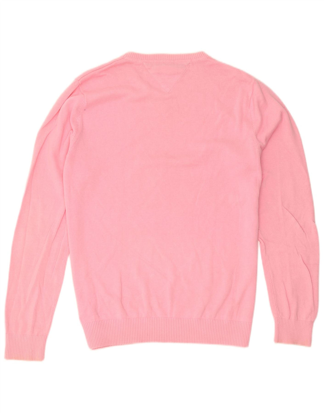 Tommy Hilfiger Herre V-hals sweater Medium Pink Bomuld