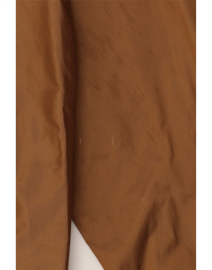 MAX MARA Dame Weekend Hætte Oversized regnjakke UK 8 Lille Brun