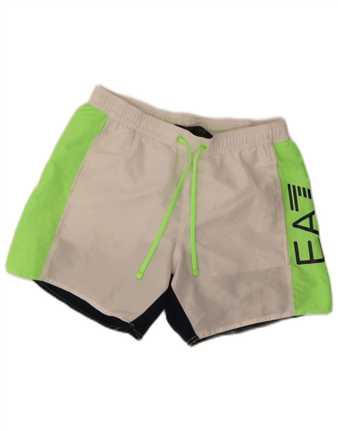 Emporio Armani Mens Swimming Shorts EU 48 Medium Multicoloured Colourblock
